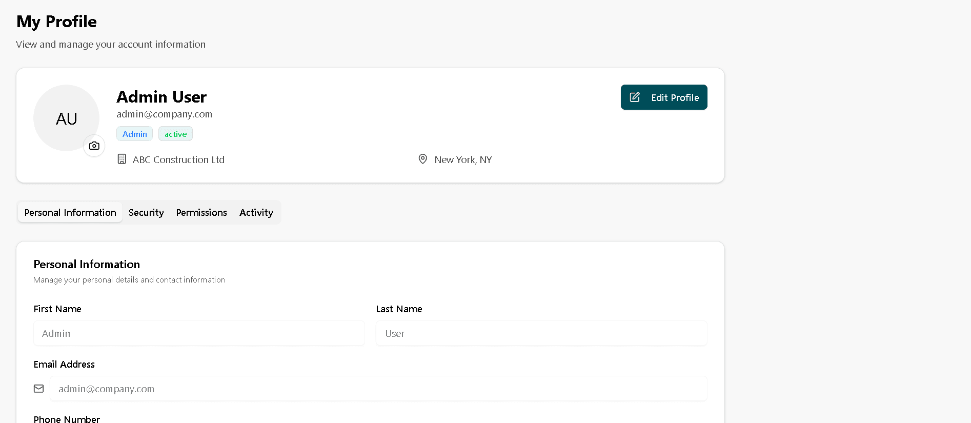NJA Trucking — screenshot 3